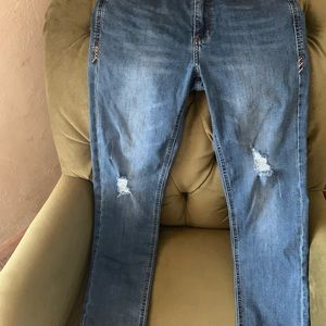 Skinny Distressed Jeans bought at a boutique